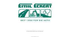 Desktop Screenshot of emil-eckert.de