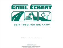 Tablet Screenshot of emil-eckert.de